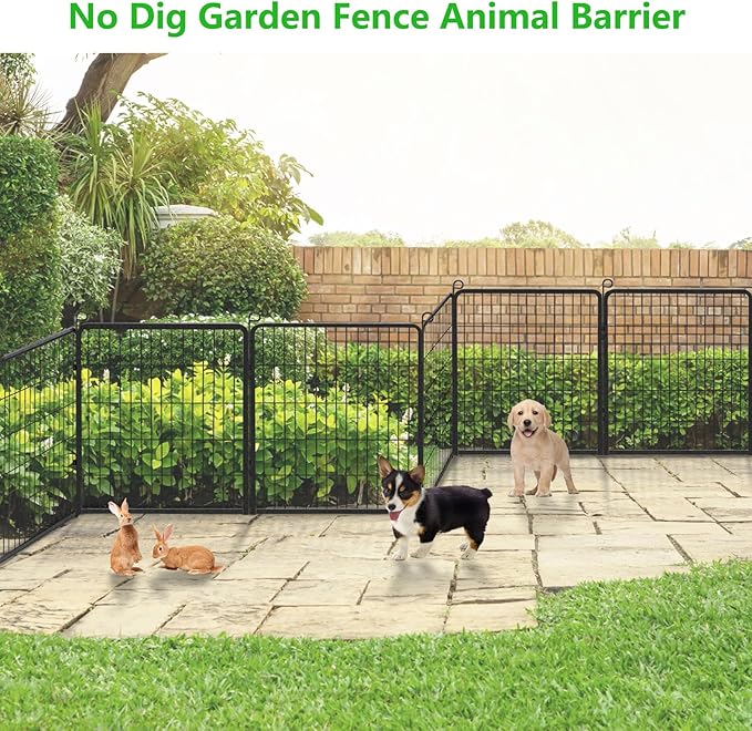 Decorative Metal Garden Fence - Image 7