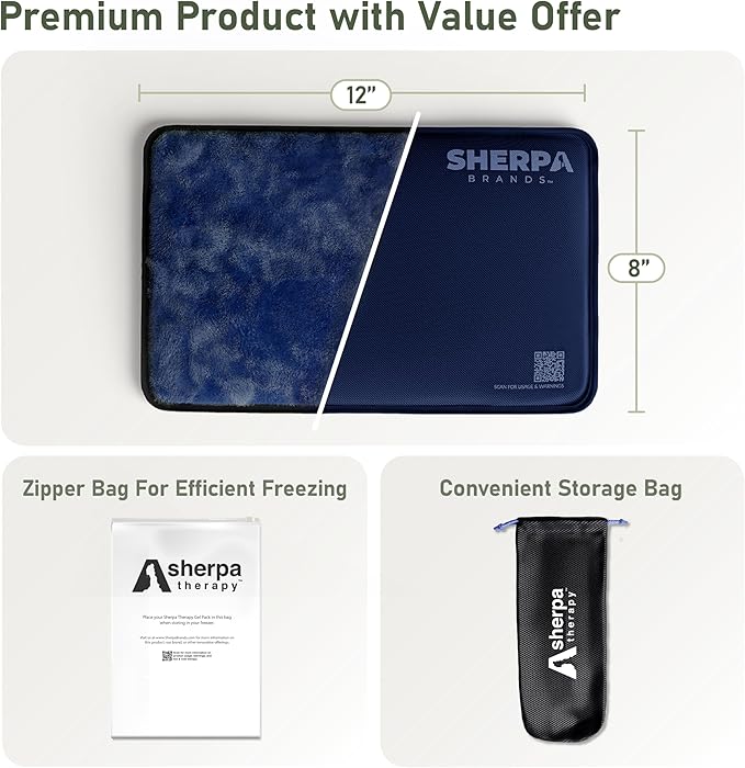 Medium Flexible Gel Ice Packs Reusable - Image 6