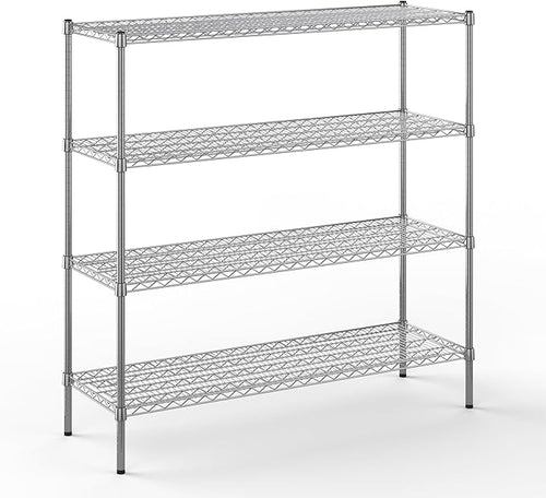 18" Deep x 54" Wide x 54" Height Wire Shelving Kit | 4-Tier | NSF Commercial by Regal+Altair