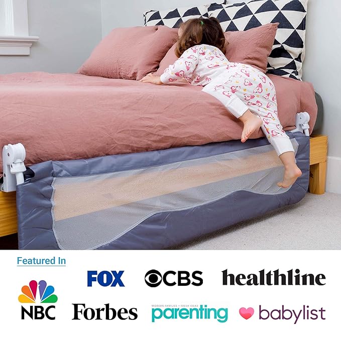 TotCraft Bed Safety Rails for Toddlers - Image 5