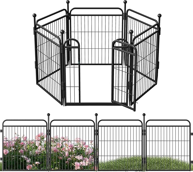 24 in Decorative Garden Fence Outdoor by GardnerPet