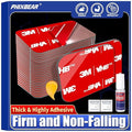 Double Sided Sticky Pads, Made of 3M VHB, Strong Adhesive Tape Squares Heavy by PHIXBEAR