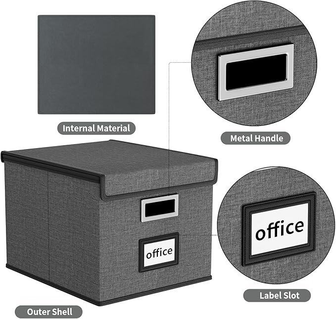 Huolewa File Organizer Box - Image 4