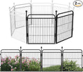 Decorative Garden Fence 24in x44in, Thicken 2 Panels Metal No Dig Outdoor Dog by GardnerPet
