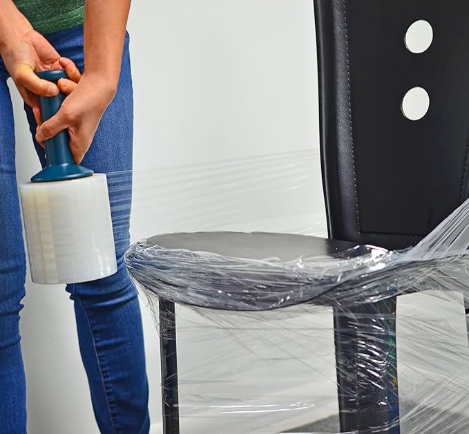 WOD SFCB80 Heavy Duty Hand Stretch Film Wrap 80 Gauge Thick - Image 2
