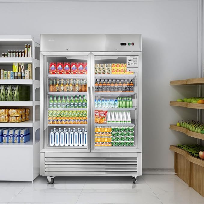 JINSONG Commercial Beverage Fridge Display Refrigerator, Glass Door Refrigerator - Image 8