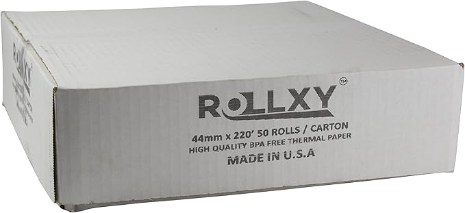 50 Rolls - 44mm x 220' Thermal Paper - Image 2