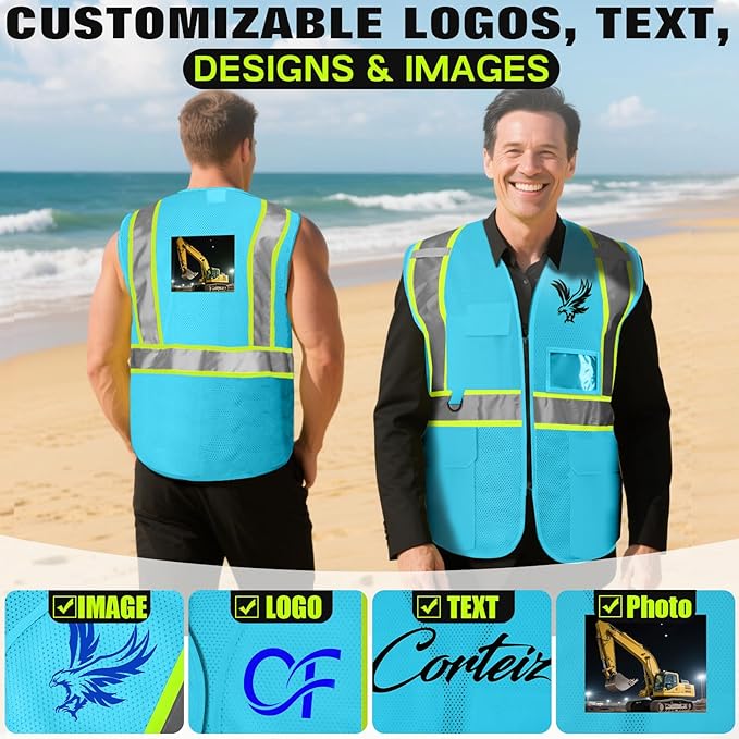 Safety Vest Customize Logo - Image 4