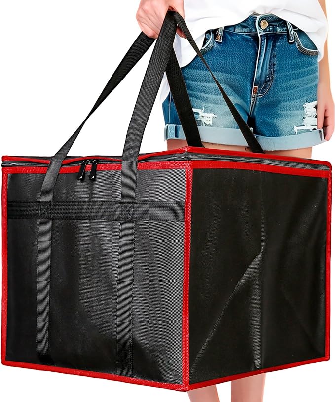 Bodaon Insulated Pizza Delivery Bag, Commercial Delivery Bag, Food Warmers by Bodaon