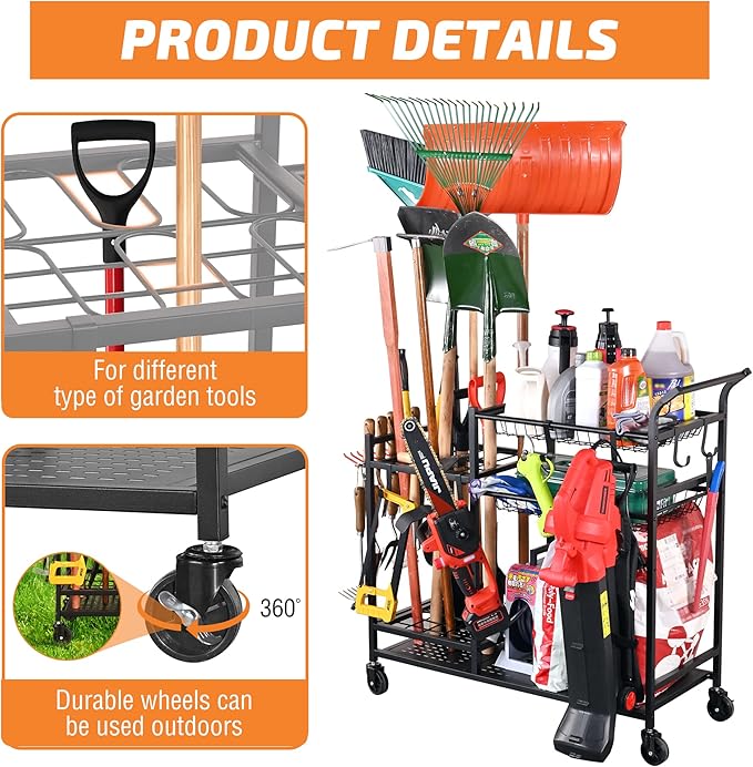 PLKOW Garden Tool Organizer - Image 2