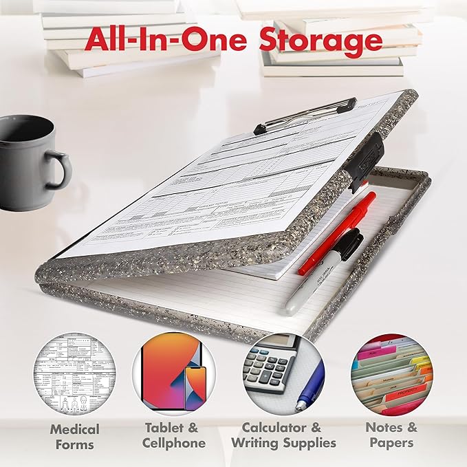 Dexas Slimcase 2 Plastic Clipboard - Image 6