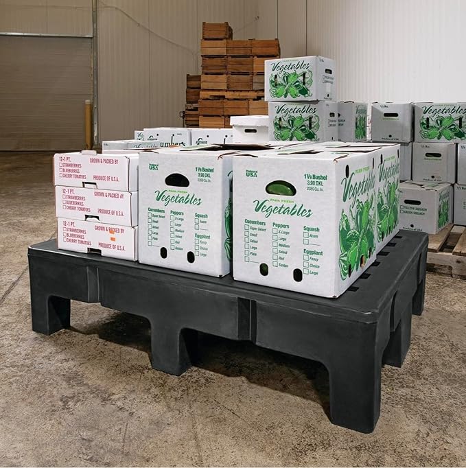 PolyMight Heavy-Duty Plastic Poly Dunnage Rack - Image 4