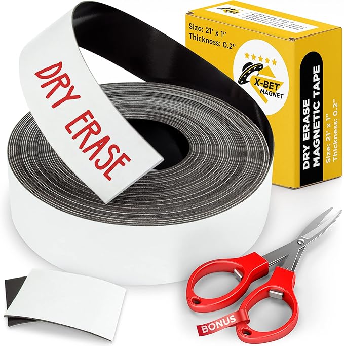 X-bet MAGNET Dry Erase Magnetic Strips by X-betMAGNET