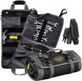 The Ryker Bag Black Pro Tool Roll – Heavy-Duty Canvas Roll-Up Tool Organizer by TheRykerBag