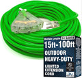 100 ft Outdoor Extension Cord Waterproof by WattsWire