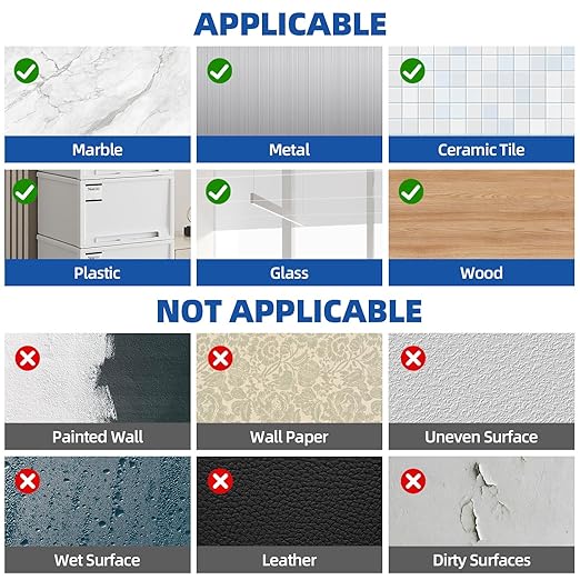 Double Sided Tape 1"×16.5Ft, Mounting Tape Heavy Duty No Residue, Removable PE - Image 8