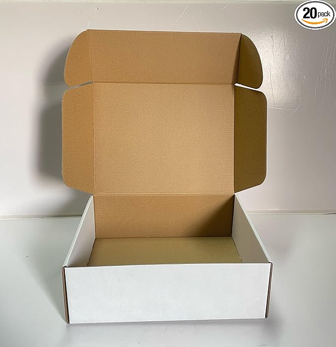 12x9x4 Shipping Boxes Set of 20, Mailer Box by rongyangtong