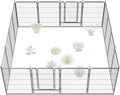 FXW Garden Fence Outdoor for The Yard – 40in x 36.4ft Heavy Duty Metal Animal by FXW