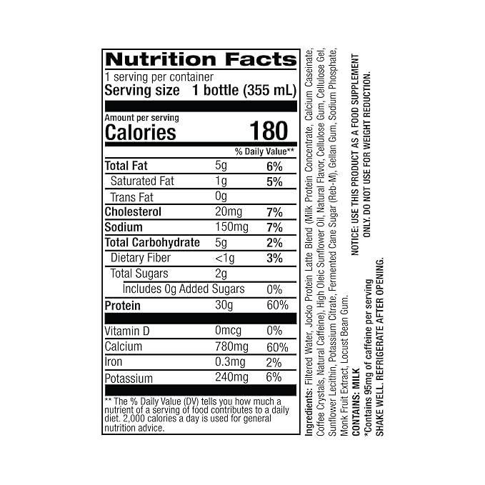Jocko Fuel Mölk 30g Grass Fed Protein Shakes - Image 2