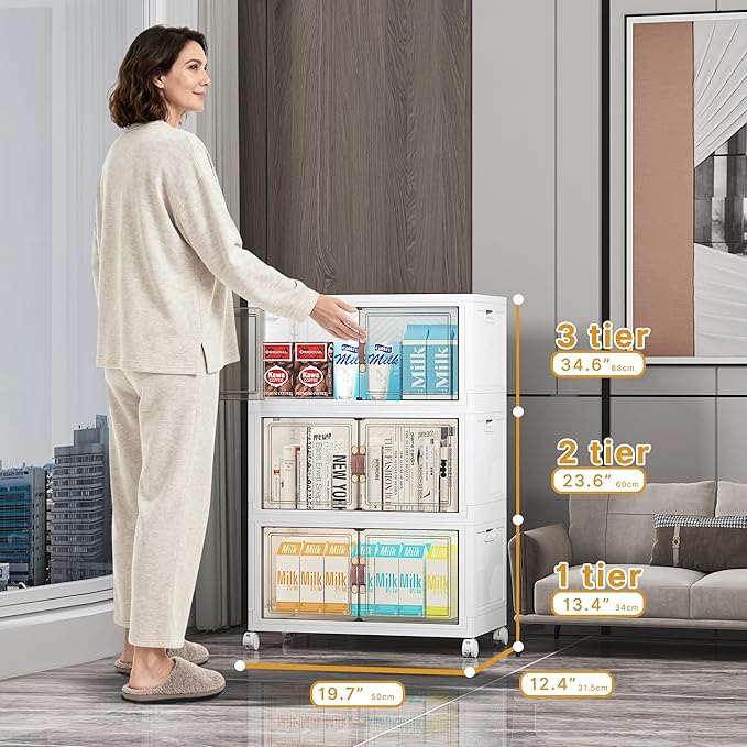 Extra Large Stackable Storage Bins - Image 3