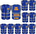 BeautyWill 10/20 Pack Custom Logo Safety Vest, Bulk High Visibility Class 2 by BeautyWill