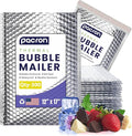 300-Pack Insulated Silver Thermal Bubble Mailers 12 x 17 by Pacron