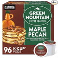 Green Mountain Coffee Roasters Maple Pecan Coffee, Keurig K-Cup Pods, Light by GreenMountainCoffeeRoasters