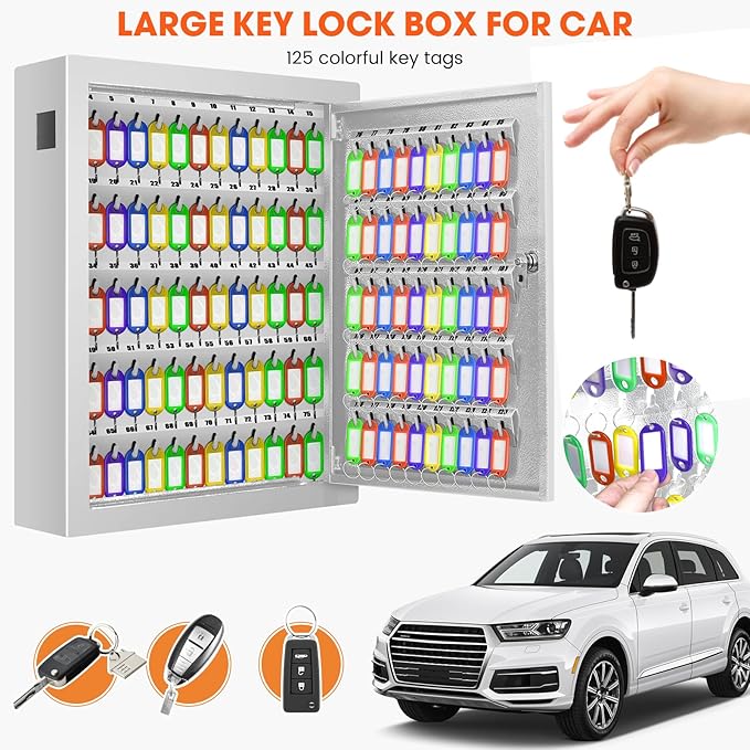 125 Key Lock Box Wall Mount - Image 4