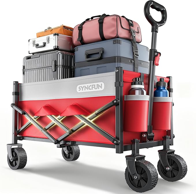 SYNCFUN Collapsible Wagon Cart by Unknown