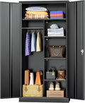 INTERGREAT Metal Wardrobe Closet, Armoire Wardrobe Closet by INTERGREAT