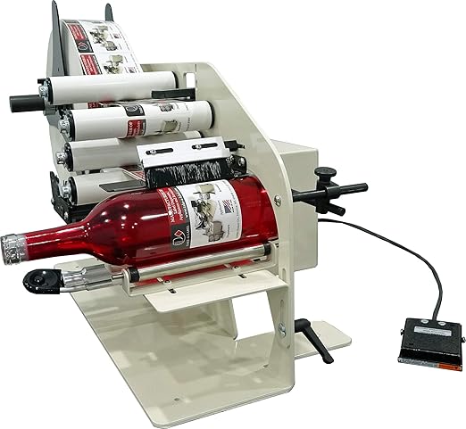 TAL-2100ER Electric Bottle Label Applicator by MadeintheUSA