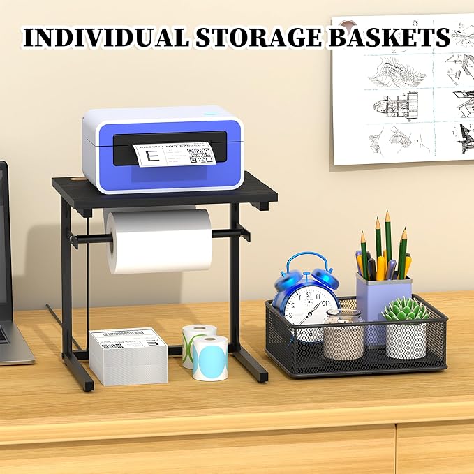 Label Holder for Rolls and Fan-Fold Labels, Shipping Thermal Label Holder - Image 3
