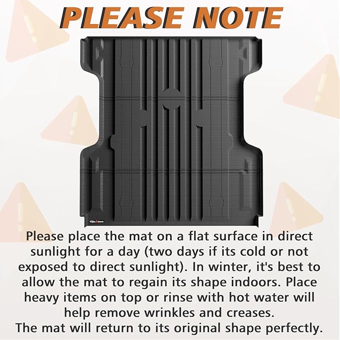 TripleAliners Truck Bed Mat Compatible - Image 3