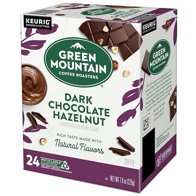 Green Mountain Coffee Roasters Dark Chocolate Hazelnut Coffee, Keurig Single - Image 13