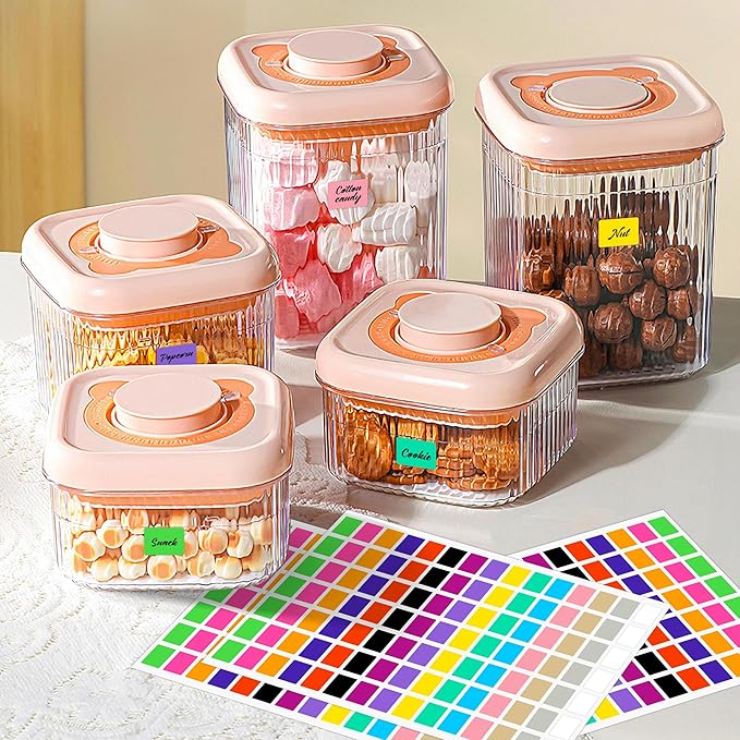 PARLAIM Pack of 1575 Rectangle Color Coding Labels, 1/2" x 3/4" Rectangular - Image 5