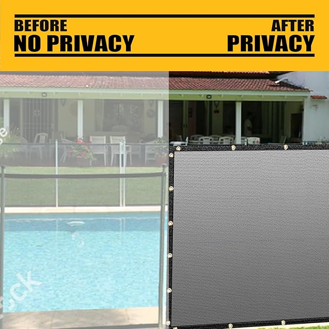 Customized 4' x 135' Beige Fence Privacy Screen, - Image 4