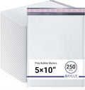 White Small Poly Bubble Mailers 5x10 inch #00 | Self Seal Padded Envelopes | by BAYLUE
