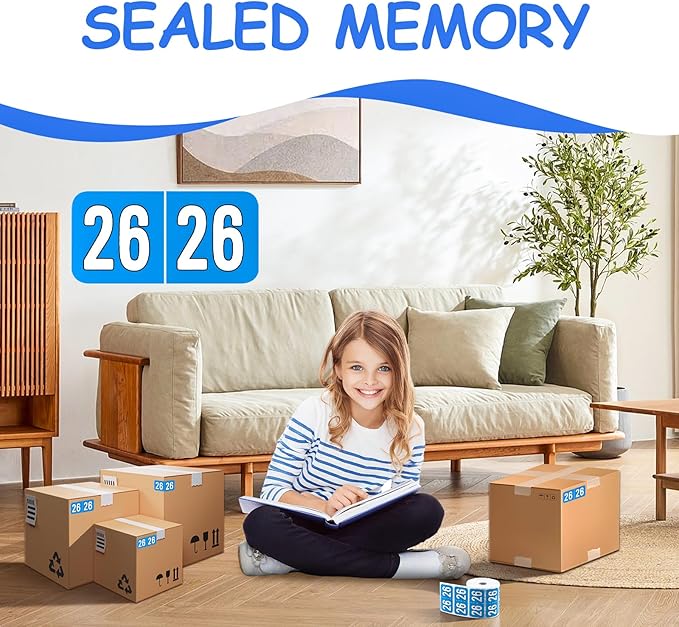 500 Pcs 2026 Year Stickers, Waterproof File Folder Labels, Self-Adhesive - Image 6