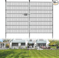 10 Panels No Dig Decorative Outdoor Garden Fence by SecureSpacesCleanerPlaces