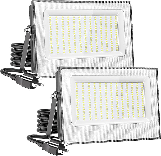 Onforu 200W Flood Lights Outdoor, 19000lm Bright LED Work Light by Onforu