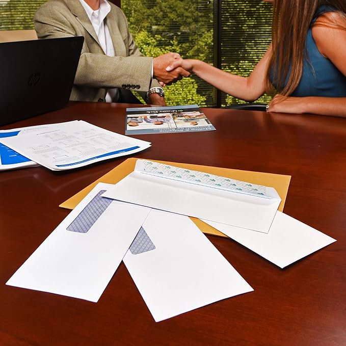 Quality Park, #10 Window Envelopes, 500 per box - Image 2