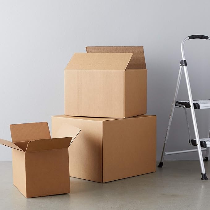 Amazon Basics Cardboard Moving Boxes in Small, Medium and Large Sizes - Image 2