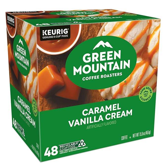 Green Mountain Coffee Roasters Caramel Vanilla Cream, Single-Serve Keurig K-Cup - Image 18
