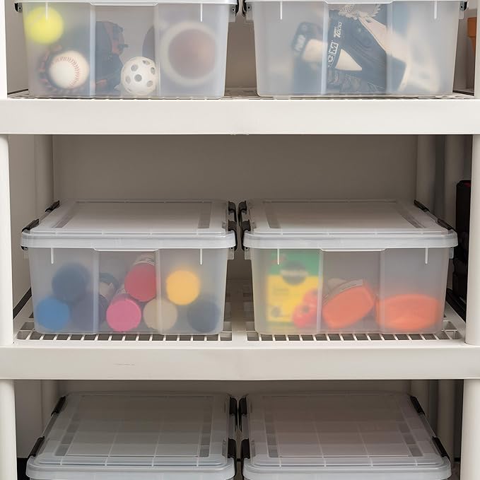 IRIS USA WeatherPro 31 Qt Storage Bins - Image 3