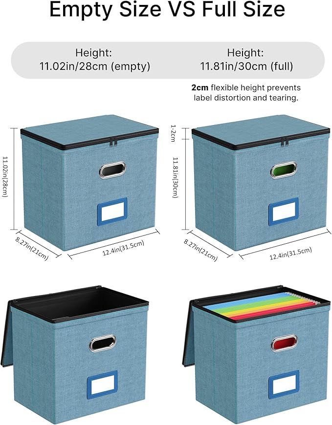 Oterri File Organizer Boxes - Image 3