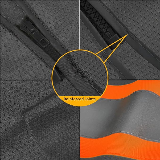 TCCFCCT Mesh Reflective Safety Vest - Image 3
