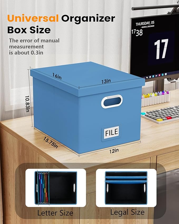 2 Pack File Storage Organizer - Image 2