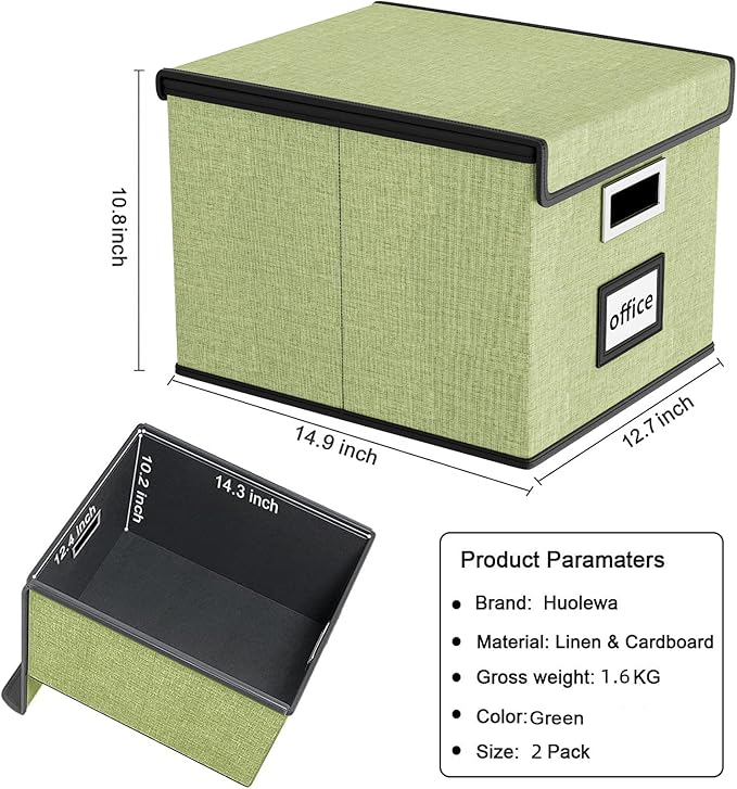 Huolewa File Organizer Boxes - Image 6