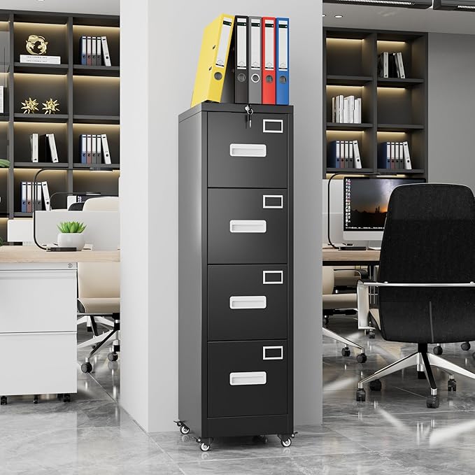 Aobabo 4 Drawer File Cabinet - Image 2