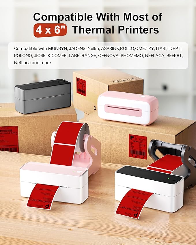Phomemo 4x6 Thermal Label Printer Paper - Image 5